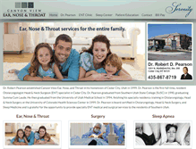 Tablet Screenshot of entsouthernutah.com